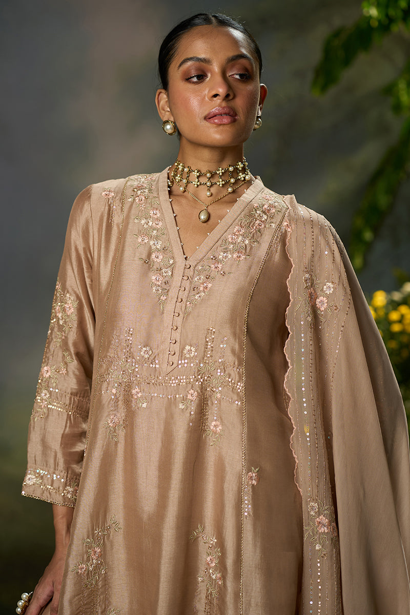 Ginger Root Festive Sharara-Kurta Set