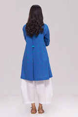 Denim Blue Pure Cotton Co-ord Set