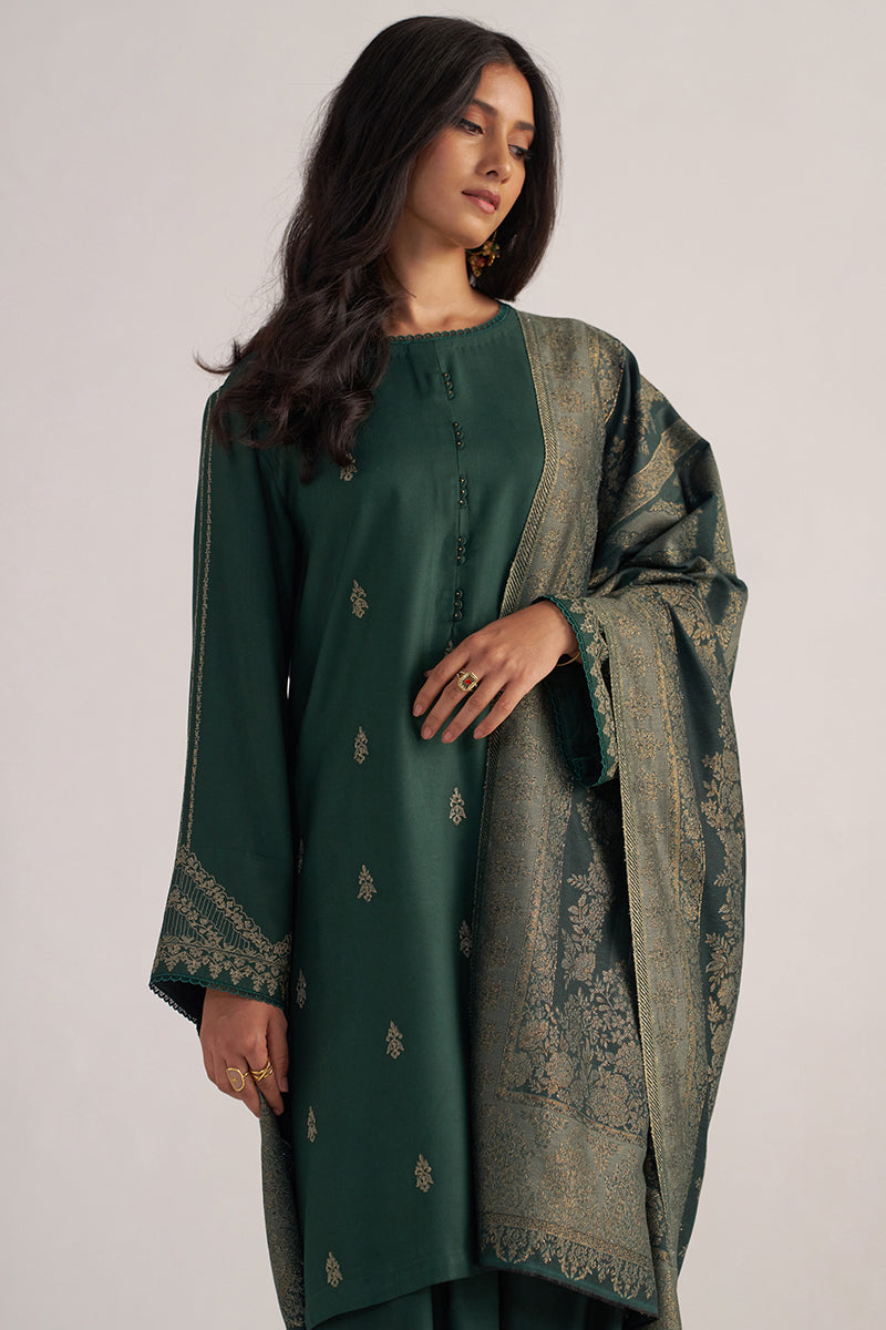 Pine Grove Pashmina Kurta Set