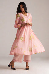 Powder Pink Kota Co-ord Set