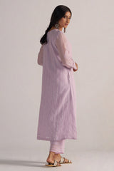 Winsome Orchid Pure Chanderi Co-ord Set