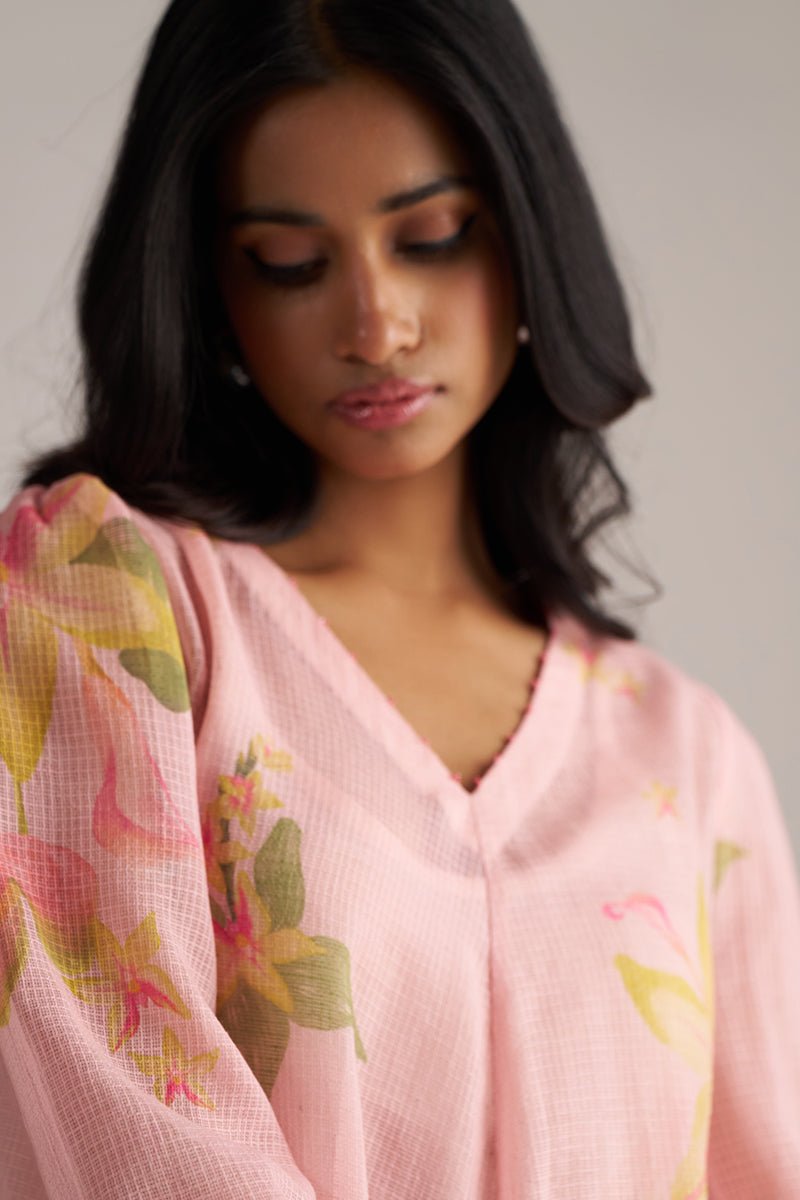 Powder Pink Kota Co-ord Set