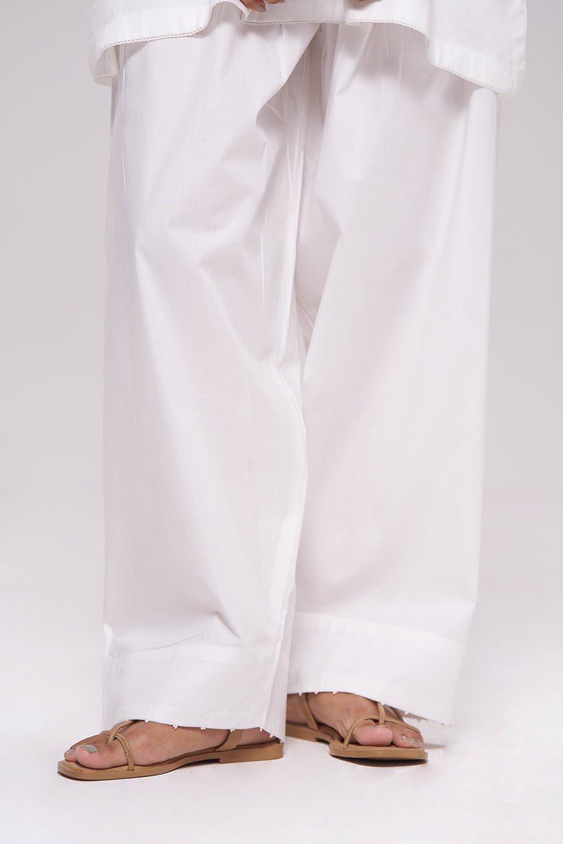 White Cotton Co-ord Set