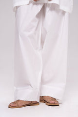 White Cotton Co-ord Set