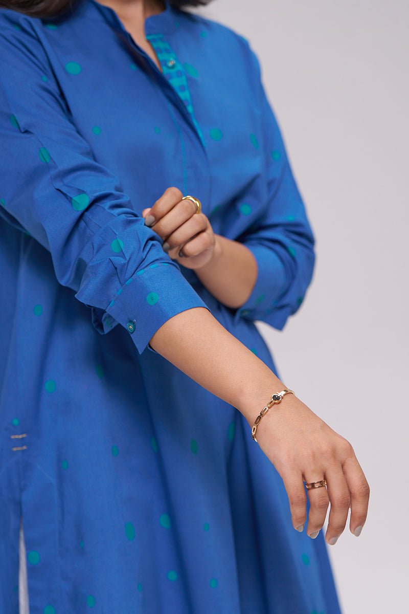Denim Blue Pure Cotton Co-ord Set