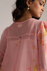Powder Pink Kota Co-ord Set