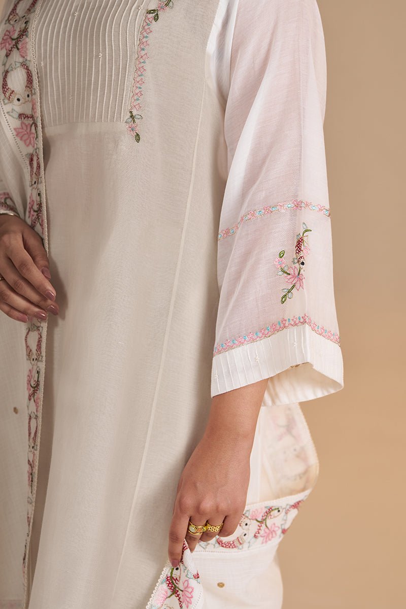 Ivory Festive Kurta Set - Ganga Fashions
