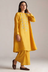 Yolk Yellow Linen Co-ord Set