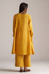 Yolk Yellow Linen Co-ord Set