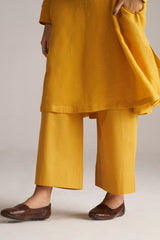 Yolk Yellow Linen Co-ord Set