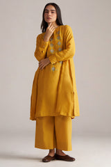 Yolk Yellow Linen Co-ord Set