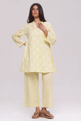 Butter Yellow Cotton Co-ord Set