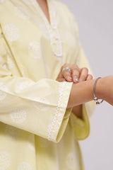 Butter Yellow Cotton Co-ord Set