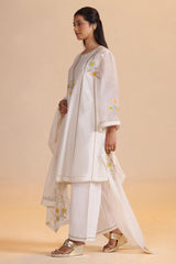 Gardenia Chanderi Festive Kurta Set
