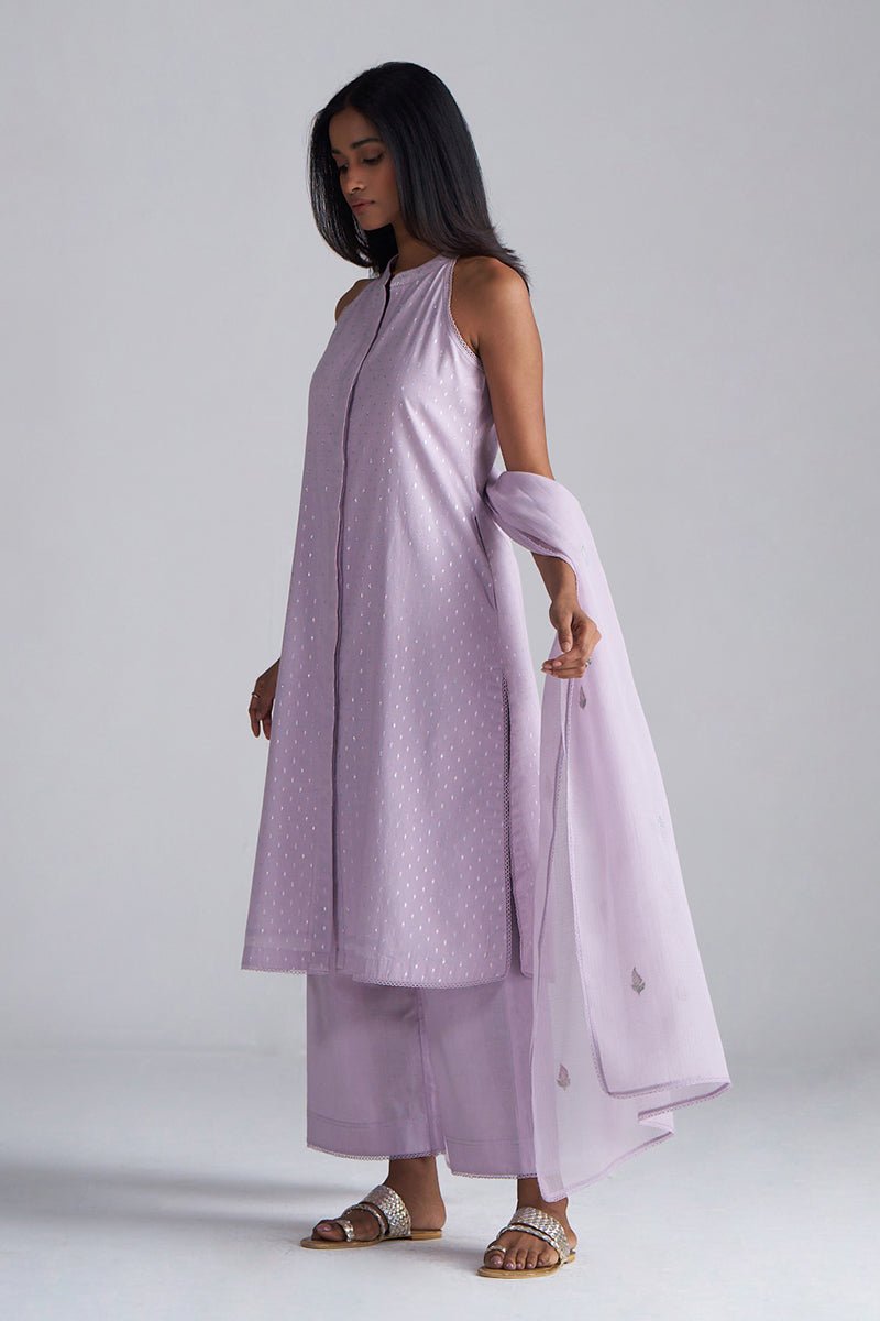 Iris Cotton Dobby Kurta Set