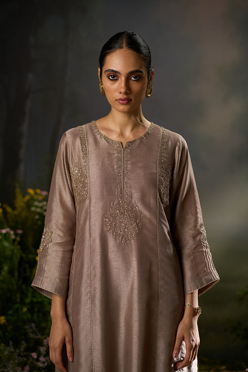 Sphinx Raw Silk Festive Kurta Set