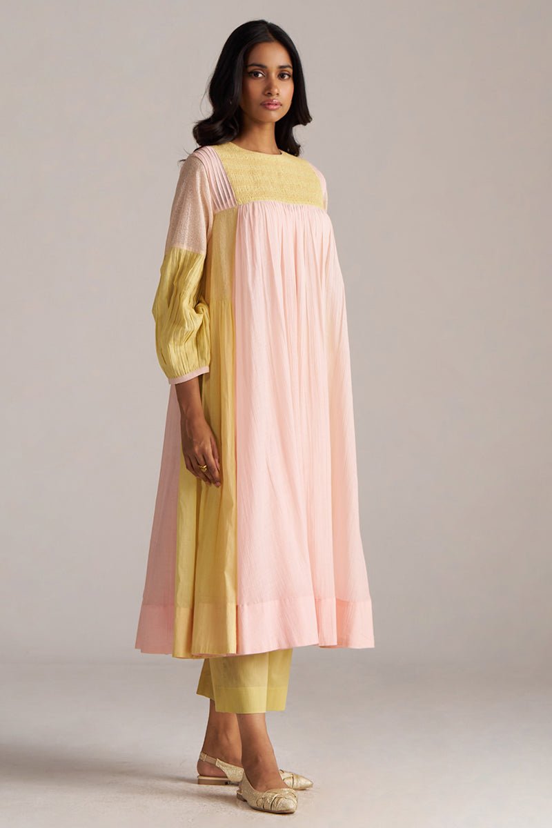 Dusty Citron and Powder Pink Co-ord Set