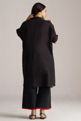 Black Linen Co-ord Set