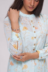 Morning Mist Blue Mul-Mul Co-ord Set