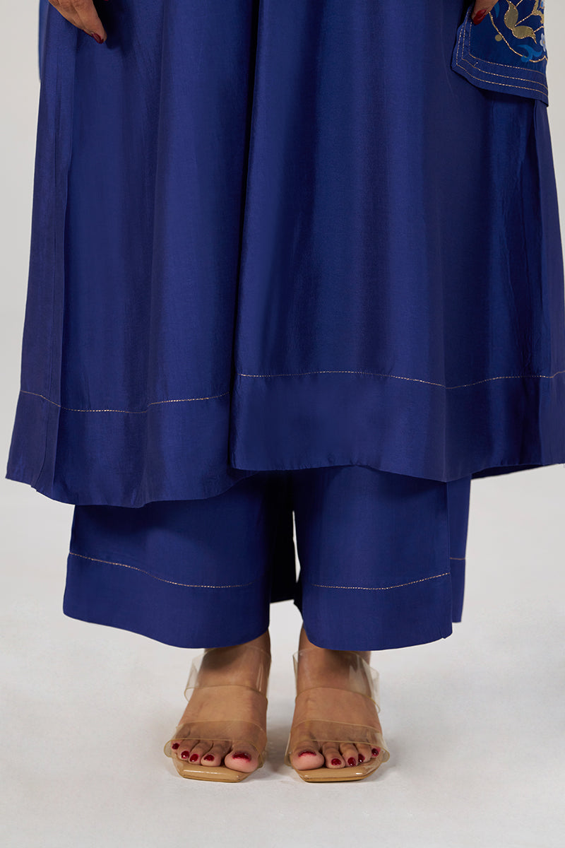 Royal Blue Festive Kurta Set