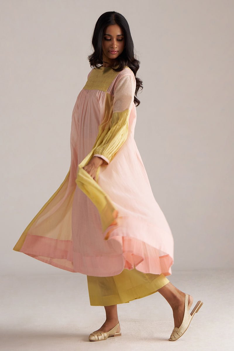 Dusty Citron and Powder Pink Co-ord Set