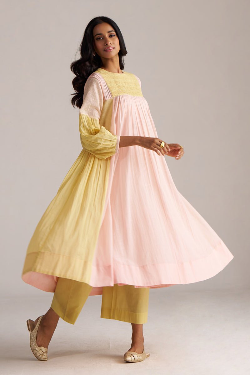 Dusty Citron and Powder Pink Co-ord Set