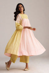 Dusty Citron and Powder Pink Co-ord Set