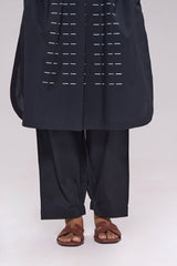 Black Pure Cotton Co-ord Set