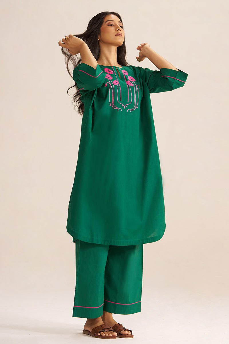 Evergreen Co-ord Set - Ganga Fashions