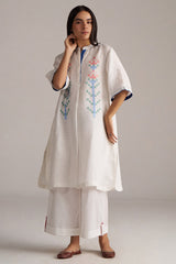 White Linen Co-ord Set