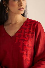 Chilli Pepper Silk Co-ord Set