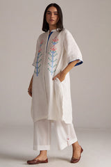 White Linen Co-ord Set