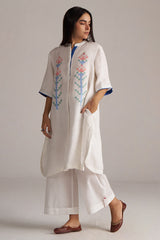 White Linen Co-ord Set