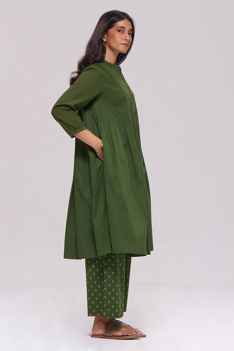 Vineyard Green Cotton Co-ord Set