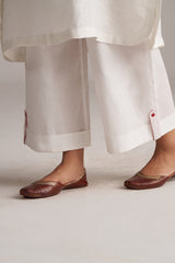 White Linen Co-ord Set