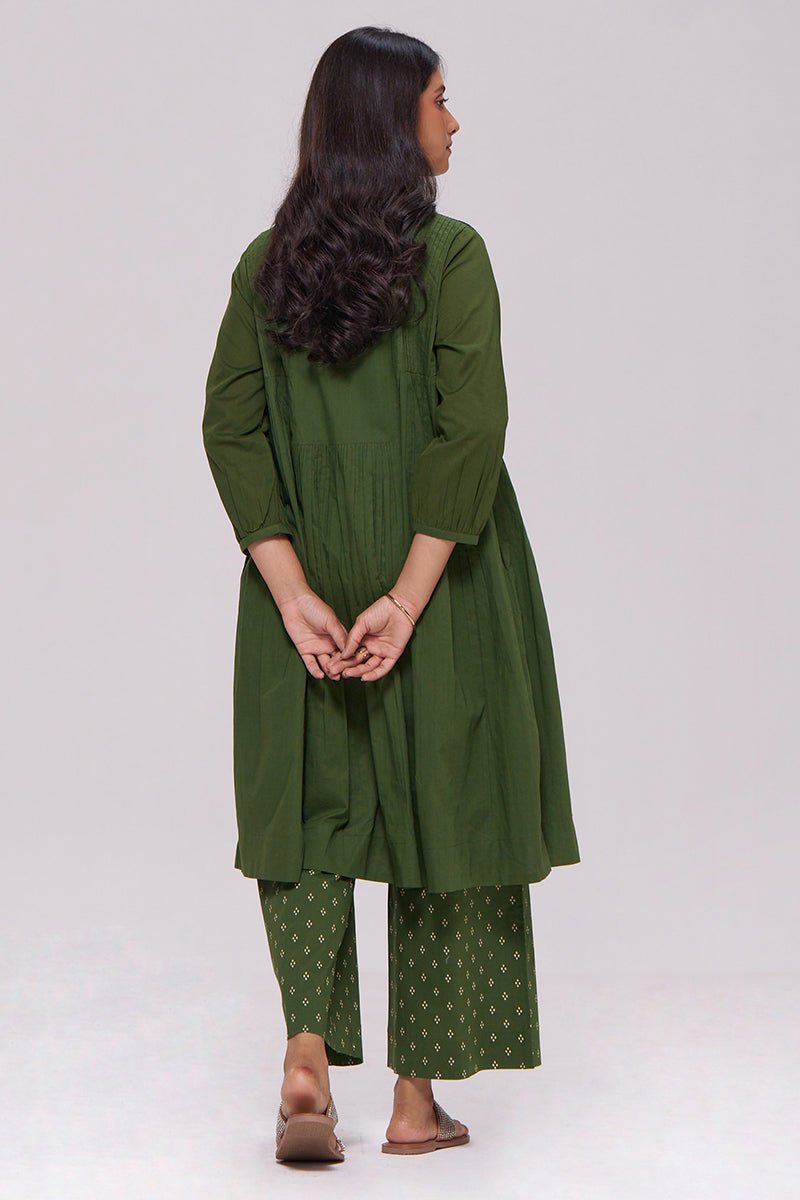 Vineyard Green Cotton Co-ord Set
