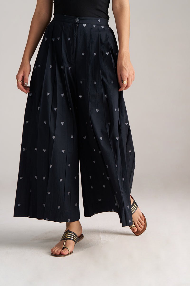 Black and White Mul-Mul Co-ord Set