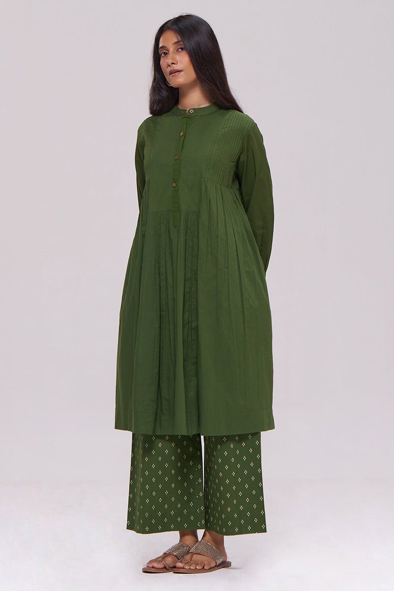 Vineyard Green Cotton Co-ord Set