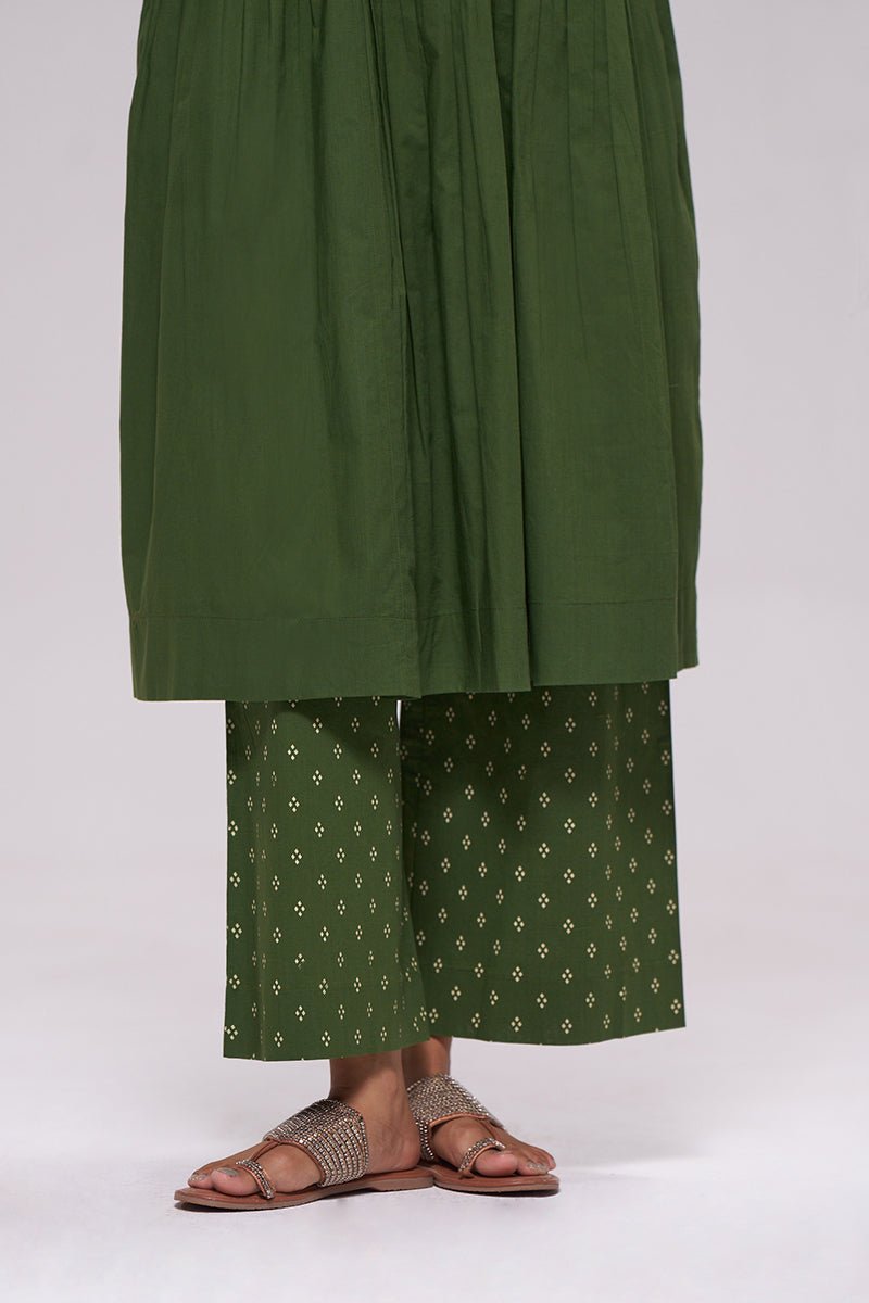Vineyard Green Cotton Co-ord Set