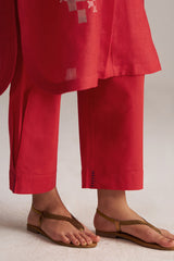 High Risk Red Linen Co-ord Set