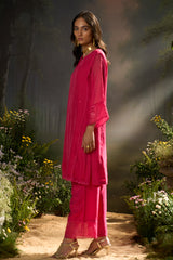 Azalea Pink Festive Kurta Set