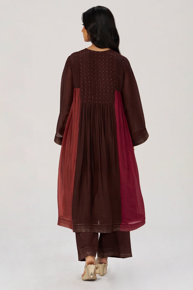 Coco and Berry Festive Co-ord Set - Ganga Fashions