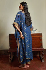 Blue Opal Woven Kaftan Set