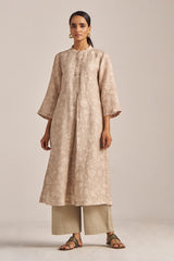 Moonlight Beige Linen Co-ord Set