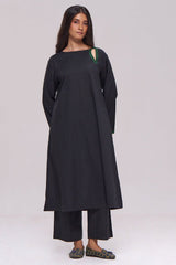 Black Cotton Co-ord Set