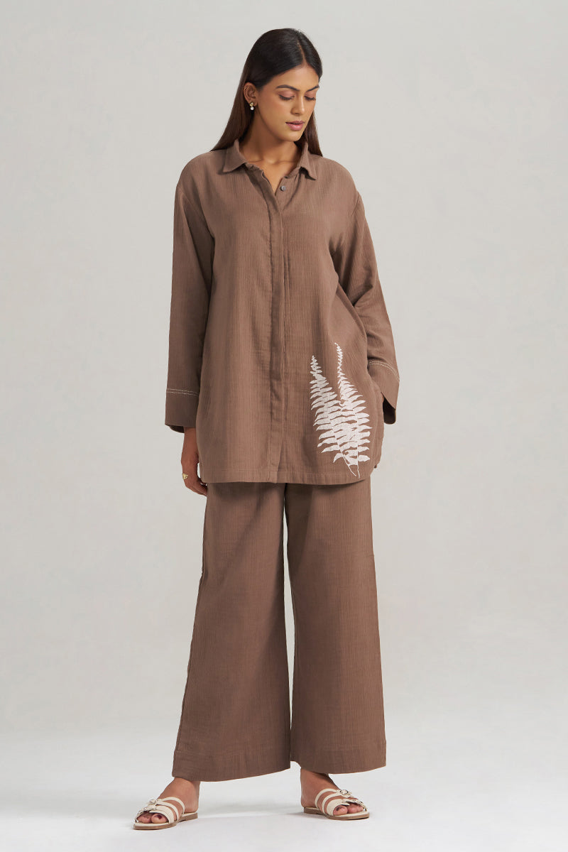 Chocolate and Fern Co-ord Set