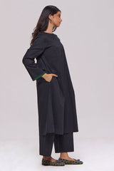 Black Cotton Co-ord Set