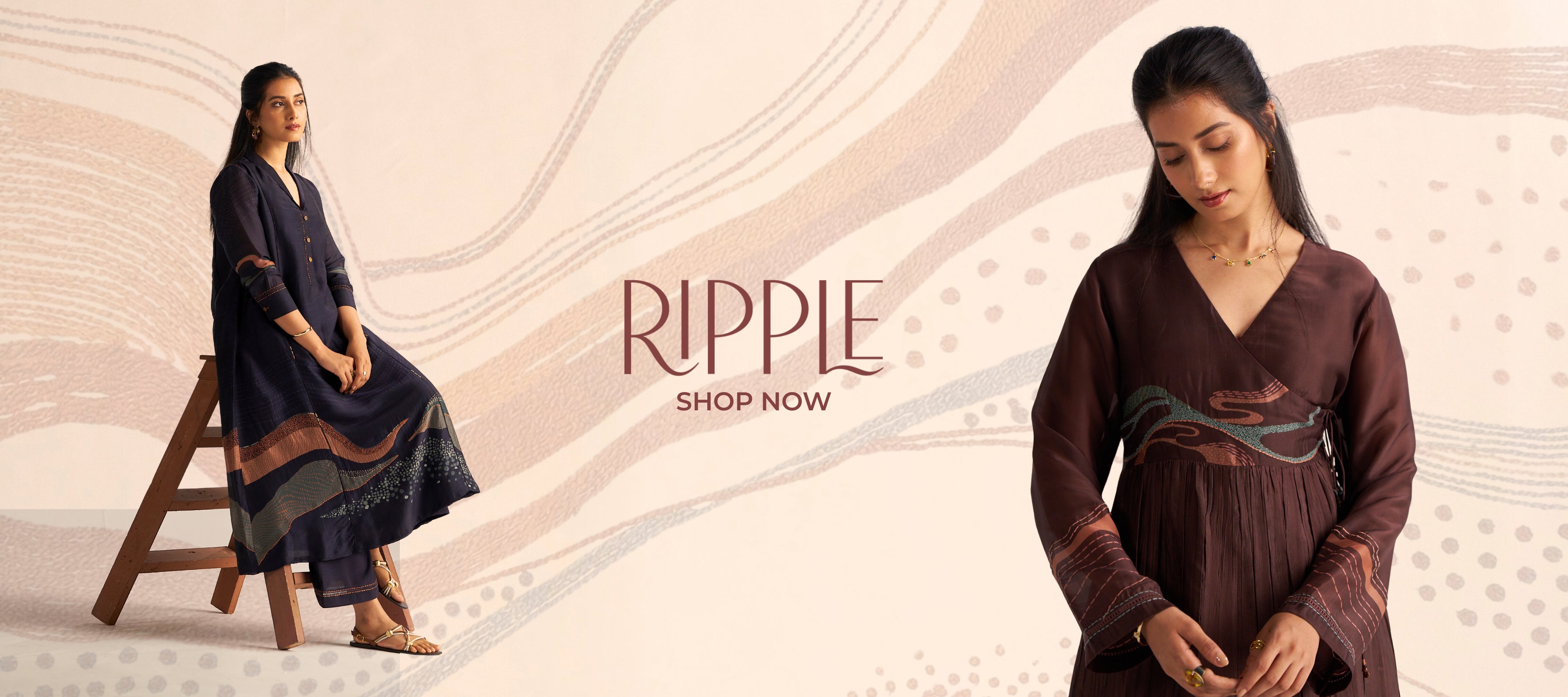 Ripple Collection – Stylish Women’s Ethnic Wear by Ganga Fashions