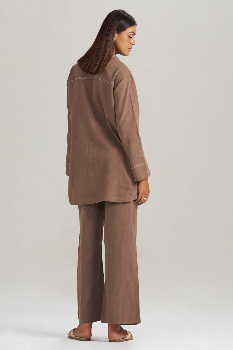 Chocolate and Fern Co-ord Set
