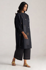 Black Cotton Co-ord Set